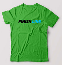 Load image into Gallery viewer, Finish Line T-Shirt for Men-flag green-Ektarfa.online