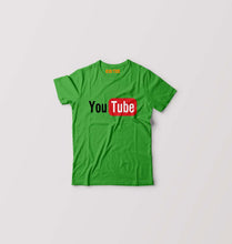 Load image into Gallery viewer, YouTube Kids T-Shirt for Boy/Girl-Flag Green-Ektarfa.online