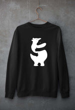 Load image into Gallery viewer, Hippo Dolphin Hug Unisex Sweatshirt for Men/Women-Black-Ektarfa.online