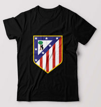 Load image into Gallery viewer, Atlético Madrid T-Shirt for Men-Black-Ektarfa.online