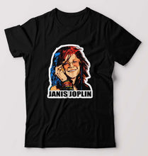 Load image into Gallery viewer, Janis Joplin T-Shirt for Men-Black-Ektarfa.online