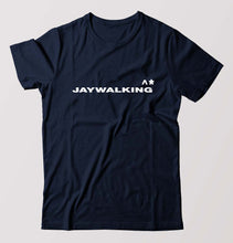 Load image into Gallery viewer, Jaywalking T-Shirt for Men-Navy Blue-Ektarfa.online