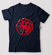 Load image into Gallery viewer, House of the Dragon (GOT) T-Shirt for Men-Navy Blue-Ektarfa.online