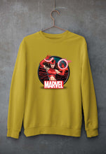 Load image into Gallery viewer, Scarlet Witch Wanda Unisex Sweatshirt for Men/Women-Mustard Yellow-Ektarfa.online