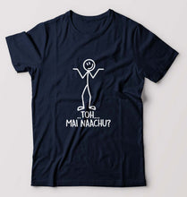 Load image into Gallery viewer, Nachu Funny T-Shirt for Men-Navy Blue-Ektarfa.online