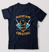 Load image into Gallery viewer, Roman Reigns WWE T-Shirt for Men-Navy Blue-Ektarfa.online