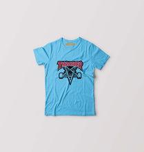 Load image into Gallery viewer, Thrasher Kids T-Shirt for Boy/Girl-Light Blue-Ektarfa.online