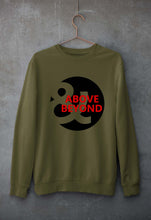 Load image into Gallery viewer, Above & Beyond Unisex Sweatshirt for Men/Women-Olive Green-Ektarfa.online