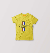 Load image into Gallery viewer, Ford Mustang Kids T-Shirt for Boy/Girl-Yellow-Ektarfa.online
