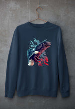 Load image into Gallery viewer, Eagle Unisex Sweatshirt for Men/Women-Navy Blue-Ektarfa.online