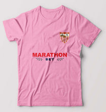 Load image into Gallery viewer, Sevilla FC 2021-22 T-Shirt for Men-Light Baby Pink-Ektarfa.online