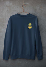 Load image into Gallery viewer, Argentina Football Unisex Sweatshirt for Men/Women-Navy Blue-Ektarfa.online