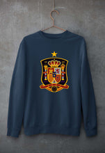 Load image into Gallery viewer, Spain Football Unisex Sweatshirt for Men/Women-Navy Blue-Ektarfa.online