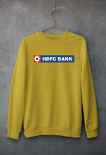 Load image into Gallery viewer, HDFC Bank Unisex Sweatshirt for Men/Women-Mustard Yellow-Ektarfa.online