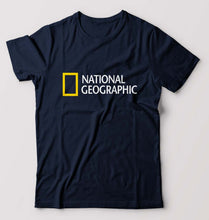 Load image into Gallery viewer, National Geographic T-Shirt for Men-Navy Blue-Ektarfa.online