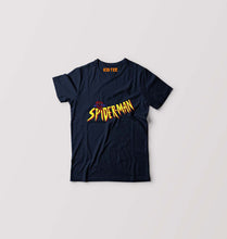 Load image into Gallery viewer, Spiderman Superhero Kids T-Shirt for Boy/Girl-Navy Blue-Ektarfa.online