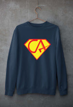 Load image into Gallery viewer, Chartered Accountants(CA) Unisex Sweatshirt for Men/Women-Navy Blue-Ektarfa.online