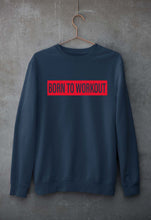 Load image into Gallery viewer, Gym Workout Unisex Sweatshirt for Men/Women-Navy Blue-Ektarfa.online