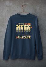Load image into Gallery viewer, Music Unisex Sweatshirt for Men/Women-Navy Blue-Ektarfa.online