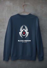 Load image into Gallery viewer, Black Widow Spider Unisex Sweatshirt for Men/Women-Navy Blue-Ektarfa.online