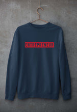 Load image into Gallery viewer, Entrepreneur Unisex Sweatshirt for Men/Women-Navy Blue-Ektarfa.online