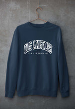 Load image into Gallery viewer, Varsity Los Angeles Unisex Sweatshirt for Men/Women-Navy Blue-Ektarfa.online