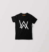 Load image into Gallery viewer, Alan Walker Kids T-Shirt for Boy/Girl-Black-Ektarfa.online