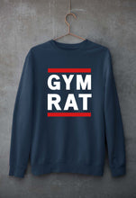 Load image into Gallery viewer, Gym Rat Unisex Sweatshirt for Men/Women-Navy Blue-Ektarfa.online