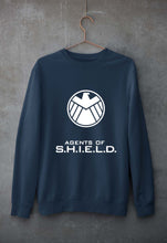 Load image into Gallery viewer, Agents of S.H.I.E.L.D Unisex Sweatshirt for Men/Women-Navy Blue-Ektarfa.online