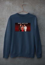 Load image into Gallery viewer, Red Notice Unisex Sweatshirt for Men/Women-Navy Blue-Ektarfa.online