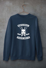 Load image into Gallery viewer, Casey Jones Unisex Sweatshirt for Men/Women-Navy Blue-Ektarfa.online