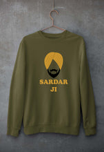 Load image into Gallery viewer, Sardar JI Unisex Sweatshirt for Men/Women-Olive Green-Ektarfa.online
