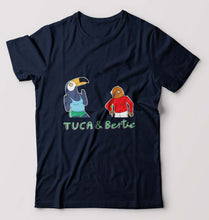 Load image into Gallery viewer, Tuca & Bertie T-Shirt for Men-Navy Blue-Ektarfa.online