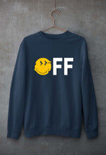 Load image into Gallery viewer, Emoji Off Unisex Sweatshirt for Men/Women-Navy Blue-Ektarfa.online