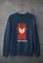 Load image into Gallery viewer, Wanda Unisex Sweatshirt for Men/Women-Navy Blue-Ektarfa.online