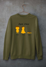 Load image into Gallery viewer, Gym Funny Unisex Sweatshirt for Men/Women-Olive Green-Ektarfa.online