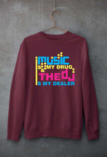 Load image into Gallery viewer, Music Unisex Sweatshirt for Men/Women-Maroon-Ektarfa.online