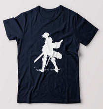 Load image into Gallery viewer, Attack on Titan T-Shirt for Men-Navy Blue-Ektarfa.online