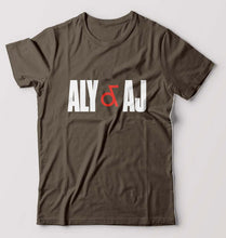 Load image into Gallery viewer, Aly & AJ T-Shirt for Men-Olive Green-Ektarfa.online