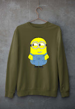 Load image into Gallery viewer, Minion Unisex Sweatshirt for Men/Women-Olive Green-Ektarfa.online