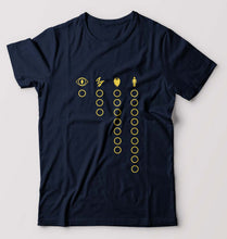 Load image into Gallery viewer, The Rings of Power T-Shirt for Men-Navy Blue-Ektarfa.online