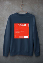 Load image into Gallery viewer, Aly & AJ Unisex Sweatshirt for Men/Women-Navy Blue-Ektarfa.online
