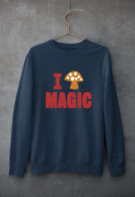 Load image into Gallery viewer, Mushroom Unisex Sweatshirt for Men/Women-Navy Blue-Ektarfa.online