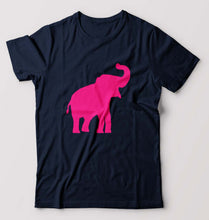 Load image into Gallery viewer, Pink Elephant T-Shirt for Men-Navy Blue-Ektarfa.online