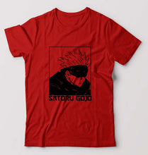 Load image into Gallery viewer, Gojo Satoru Anime T-Shirt for Men-Red-Ektarfa.online