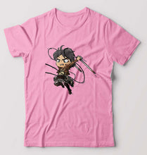 Load image into Gallery viewer, Attack on Titan T-Shirt for Men-Light Baby Pink-Ektarfa.online
