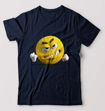 Load image into Gallery viewer, Angry Emoji T-Shirt for Men-Navy Blue-Ektarfa.online