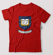 Load image into Gallery viewer, Yale University T-Shirt for Men-Red-Ektarfa.online