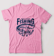 Load image into Gallery viewer, Fishing T-Shirt for Men-Light Baby Pink-Ektarfa.online
