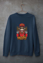Load image into Gallery viewer, Hip Hop Monkey Unisex Sweatshirt for Men/Women-Navy Blue-Ektarfa.online